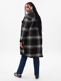 Long Wool Shirt Jacket | Gap (US)