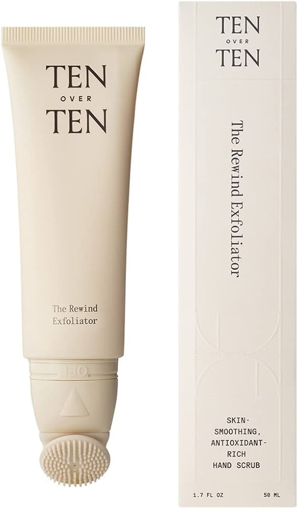 tenoverten - The Rewind Hand Exfoliator | Clean, Natural, Non-Toxic Nail Care (1.7 fl oz | 50 mL) | Amazon (US)