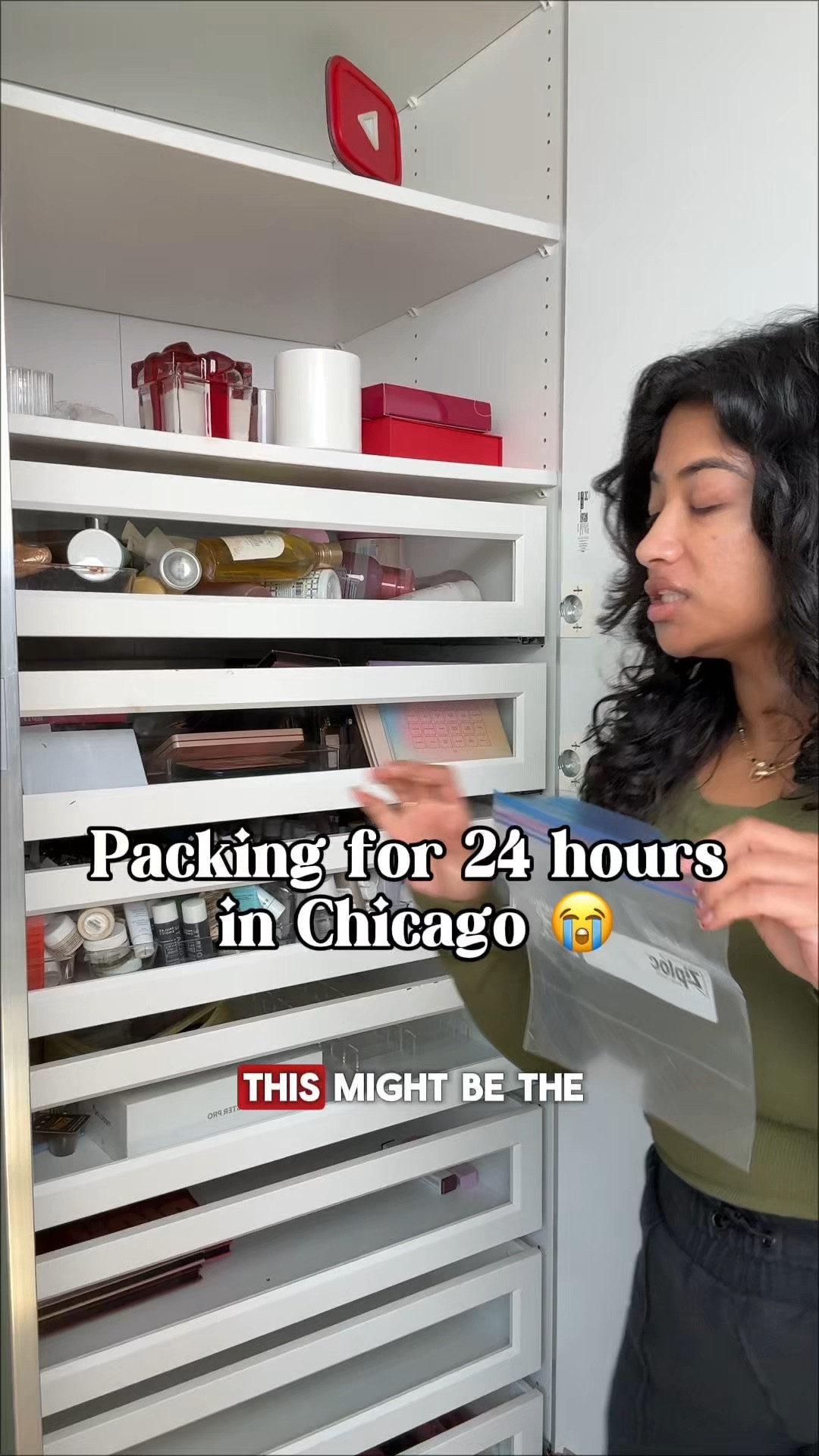 I’m going to Chicago to speak at @ultabeauty 🤭 This is the first time I packed all my makeup into a a quart sized ziplock bag 😭 I was so  worried it might not make it through TSA 🥲🥲🥲

#LTKgrwm #LTKBeauty #LTKU
