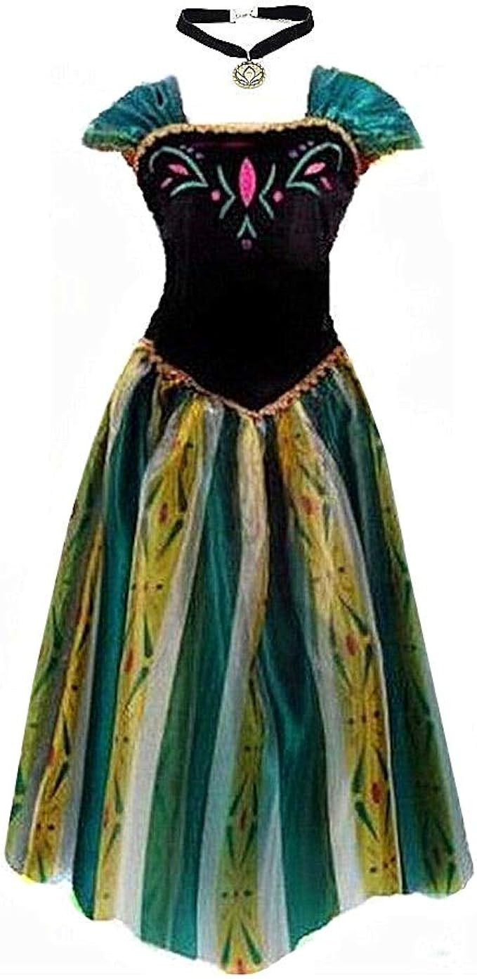 Big-On-Sale Princess Adult Women Coronation Dress Costume Cosplay … | Amazon (US)