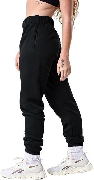 Kamo Fitness CozyTec High-Waisted Sweatpants for Women Baggy: Comfy Lounge Pants with Pockets Cra... | Amazon (US)
