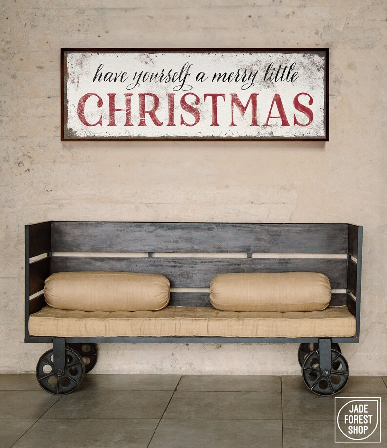 Long Horizontal have Yourself a Merry Little - Etsy | Etsy (US)