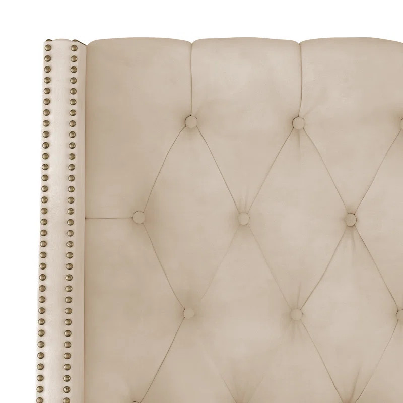 Aydin Upholstered Wingback Headboard | Wayfair North America