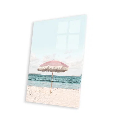 Pink Umbrella by Sisi and Seb - Unframed Graphic Art | Wayfair North America