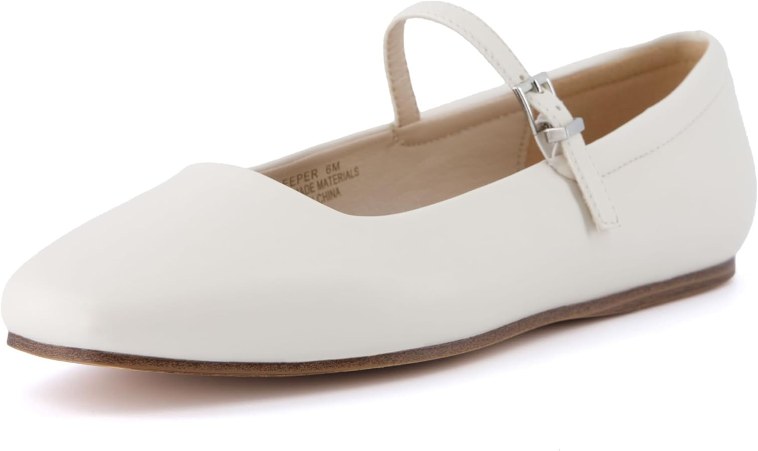CUSHIONAIRE Women's Sleeper Mary Jane Flat with +Memory Foam and Wide Widths Available | Amazon (US)
