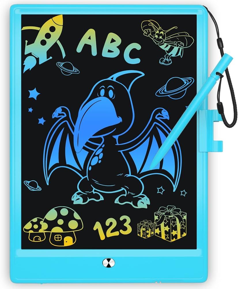 LCD Writing Tablet,Doodle Board 10 Inch Colorful Drawing Board,Toys for 3-6 Years Old Girls Boys,... | Amazon (US)