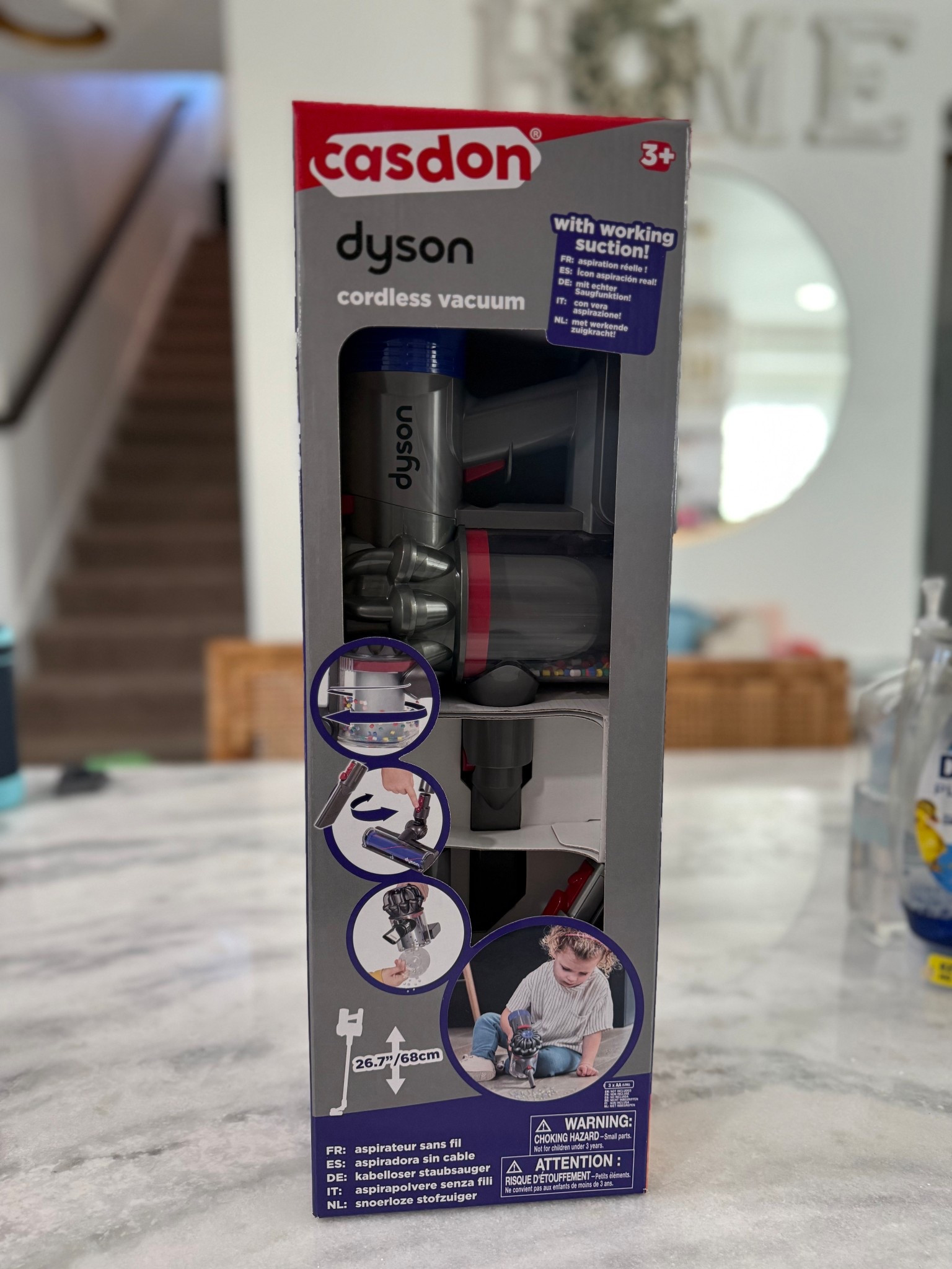 My 3 year old LOVES to help clean and this is the cutest little Dyson for him! 😍 

#LTKKids #LTKmomlife