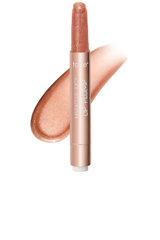 tarte Maracuja Juicy Lip Plump Shimmer Glass in Rosy Copper Shimmer Glass. | Revolve Clothing (Global)