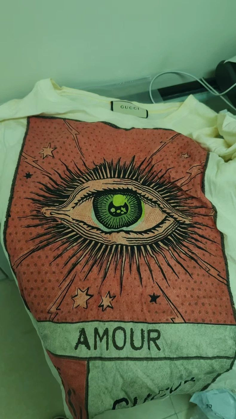 Gucci Devil's Eye short-sleeved T-shirt 2502-Nextarrow | Grailed