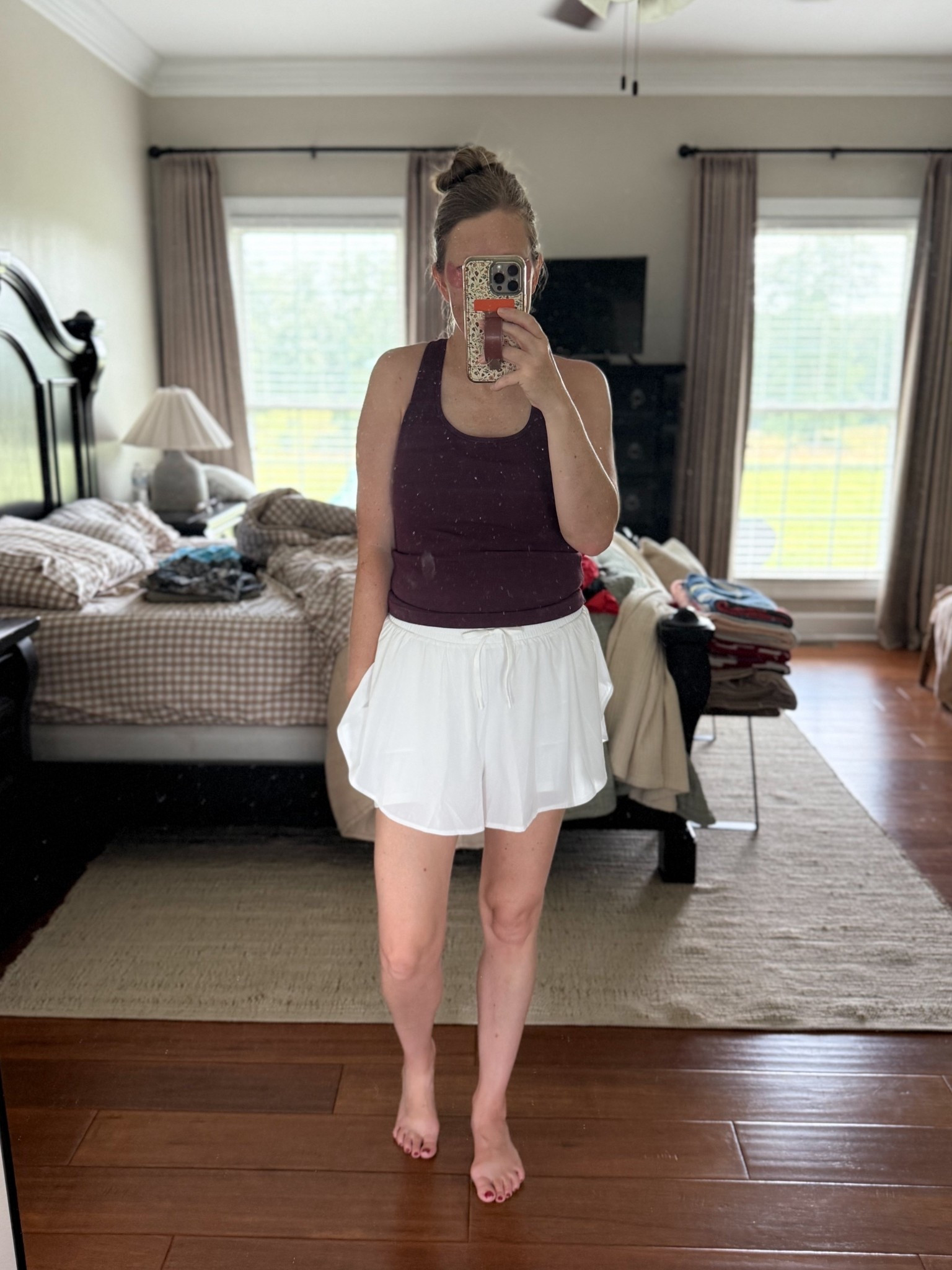 The coolest shorts from Target! Love how flowy these are but they have shorts (with pockets) underneath! I’m 5’7” so these are also a good length! Comes in several colors. I’m found to start adding to my collection for our upcoming Disney trip! ✨ 

#LTKStyleTip #LTKSeasonal #LTKOver40