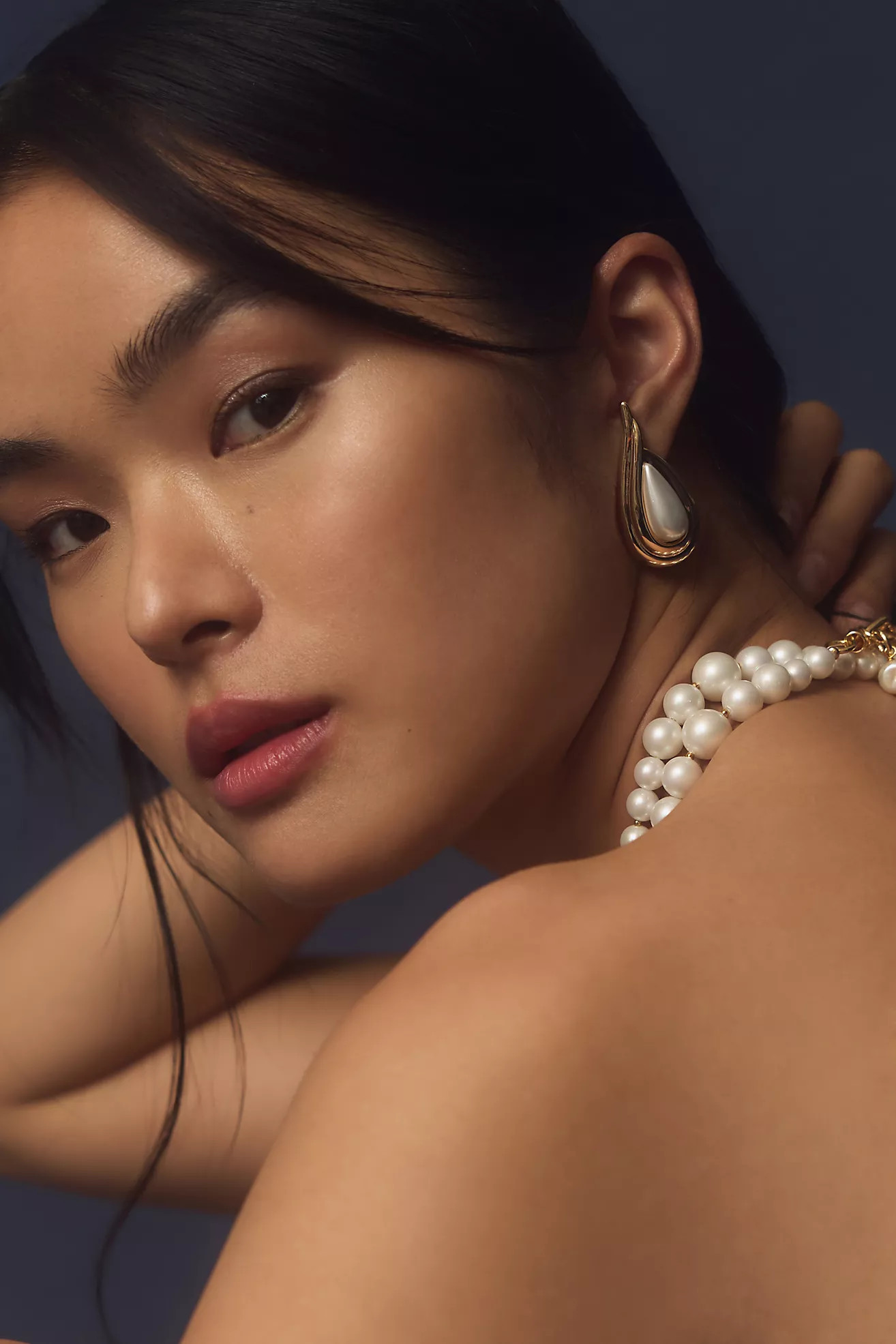 The Restored Vintage Collection: Pearl Teardrop Earrings | Anthropologie (US)