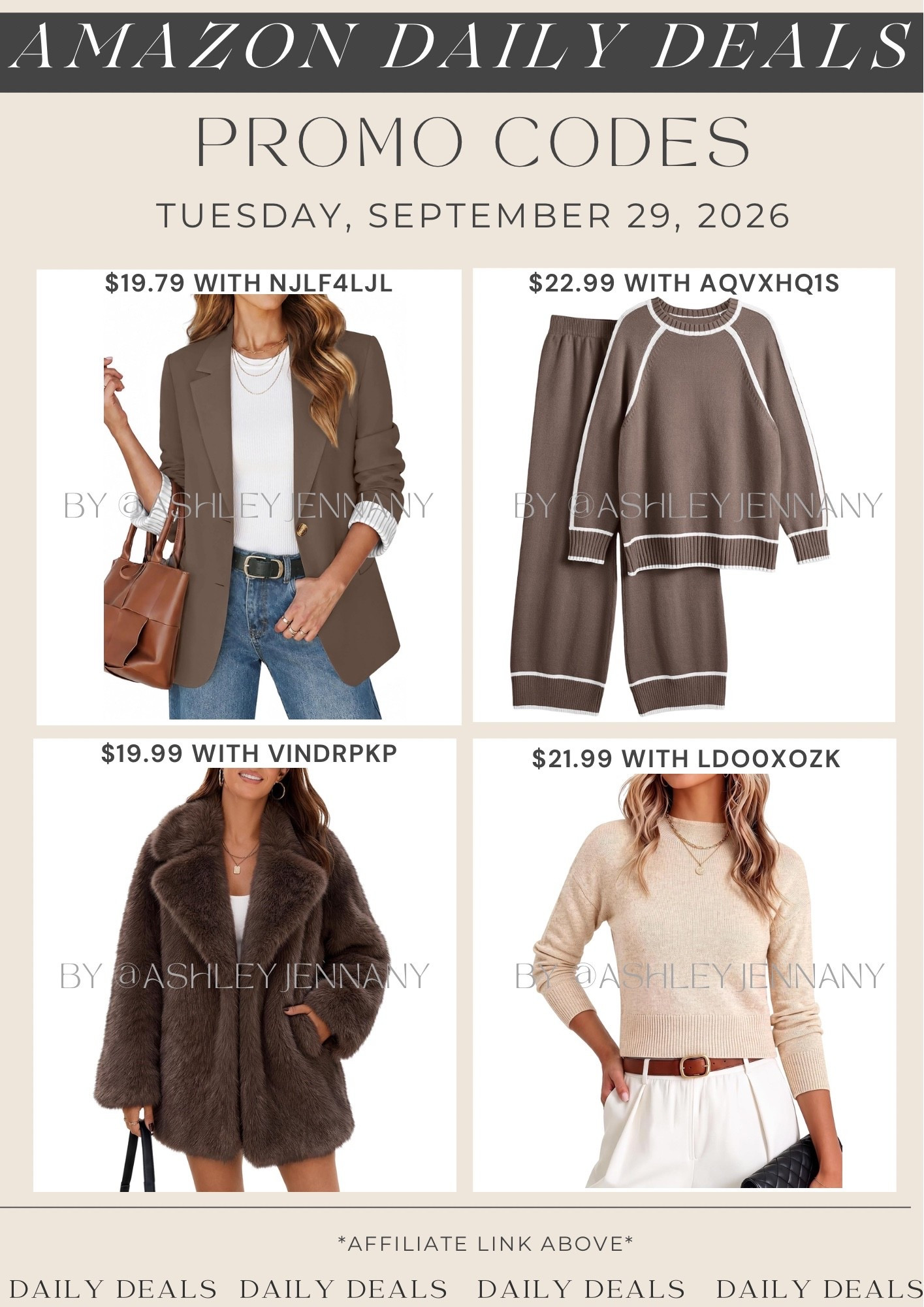 Amazon deals

#LTKMidsize #LTKSaleAlert #LTKSeasonal