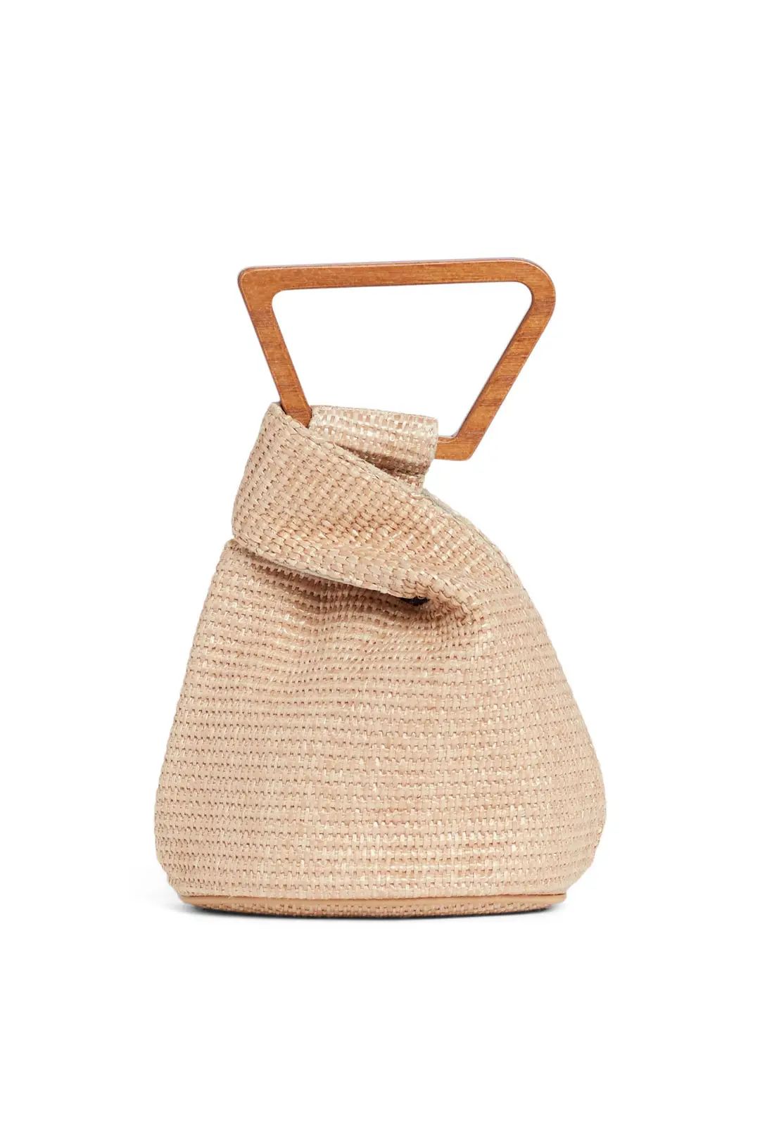 Cult Gaia Accessories Natural Mini Astraea Tote | Rent the Runway