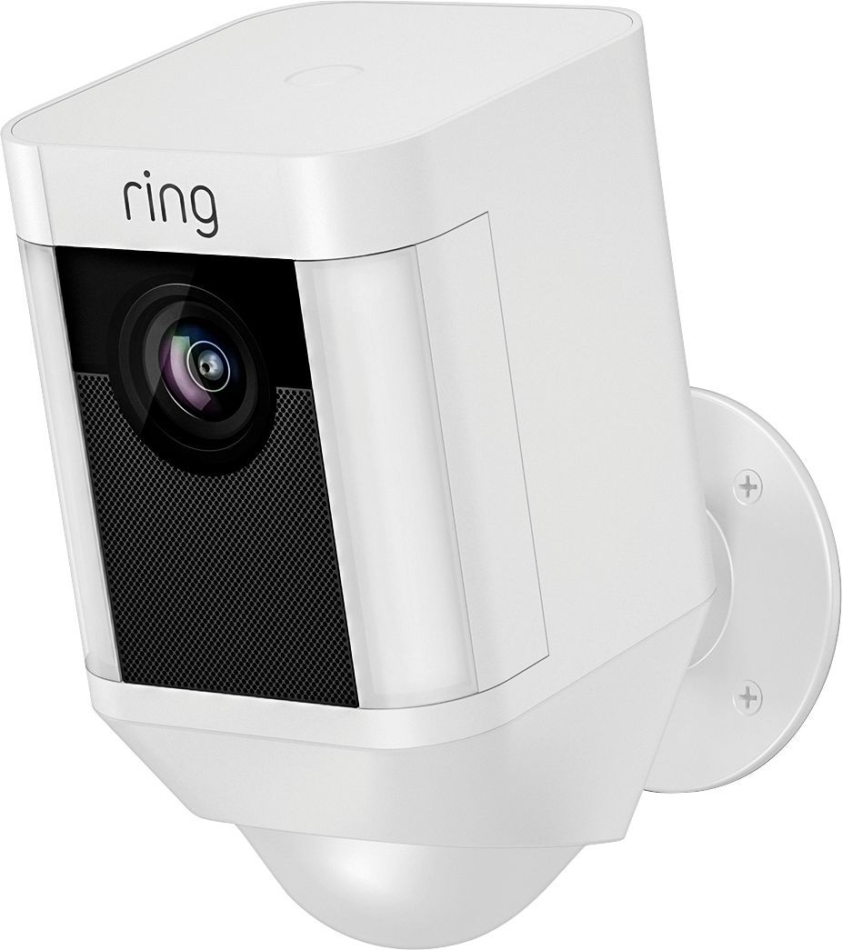 Ring Spotlight Cam Wire-free White 8SB1S7-WEN0 - Best Buy | Best Buy U.S.