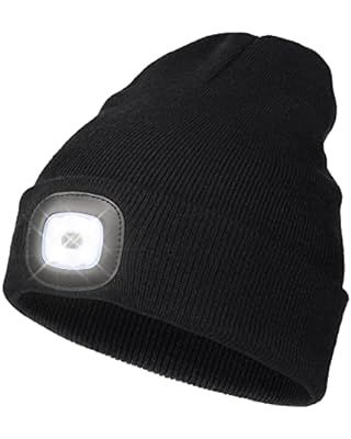 FURTALK Beanie with Light Mens Womens Led Winter Hat with Light Knitted Warm Beanies Hats Gifts f... | Amazon (US)