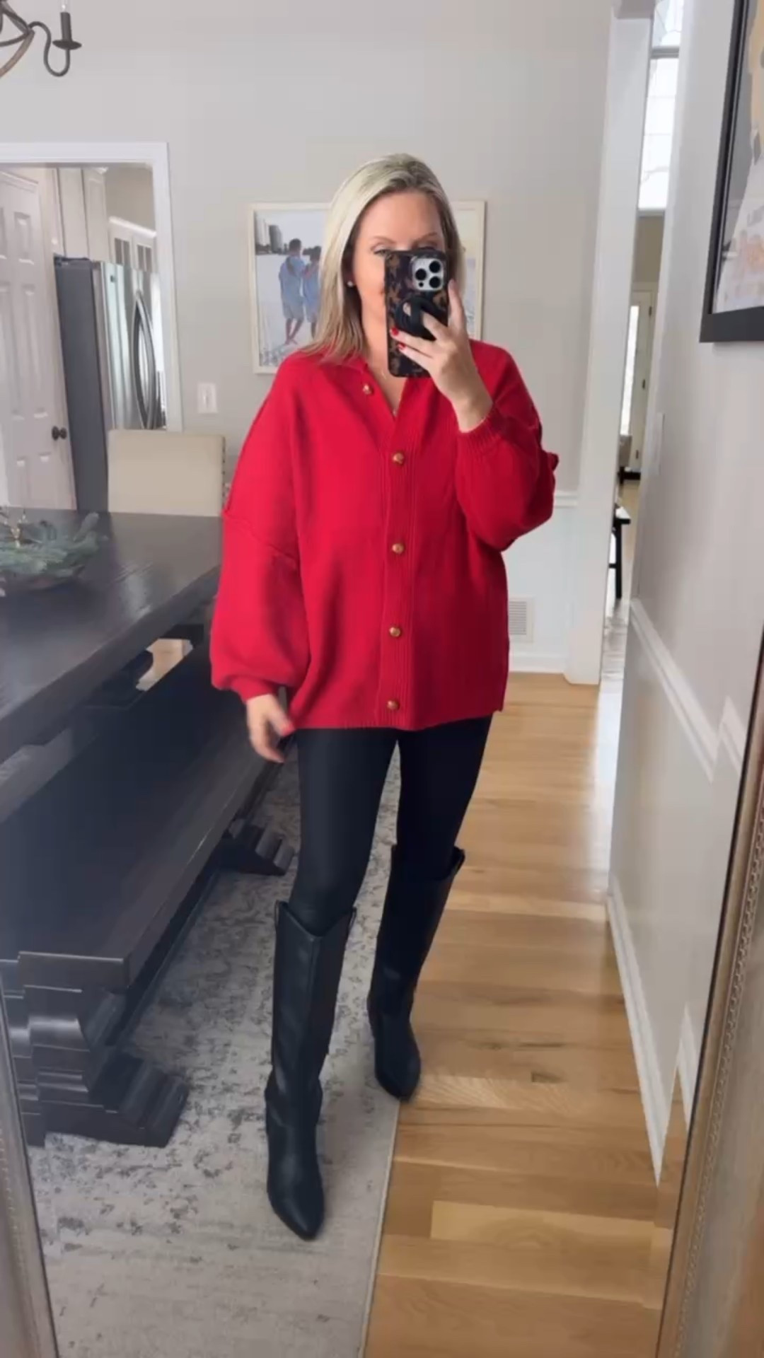 This sweater cardigan from Amazon looks so luxe! I love the oversized fit and the gold buttons  

#LTKSeasonal #LTKHoliday #LTKFindsUnder50