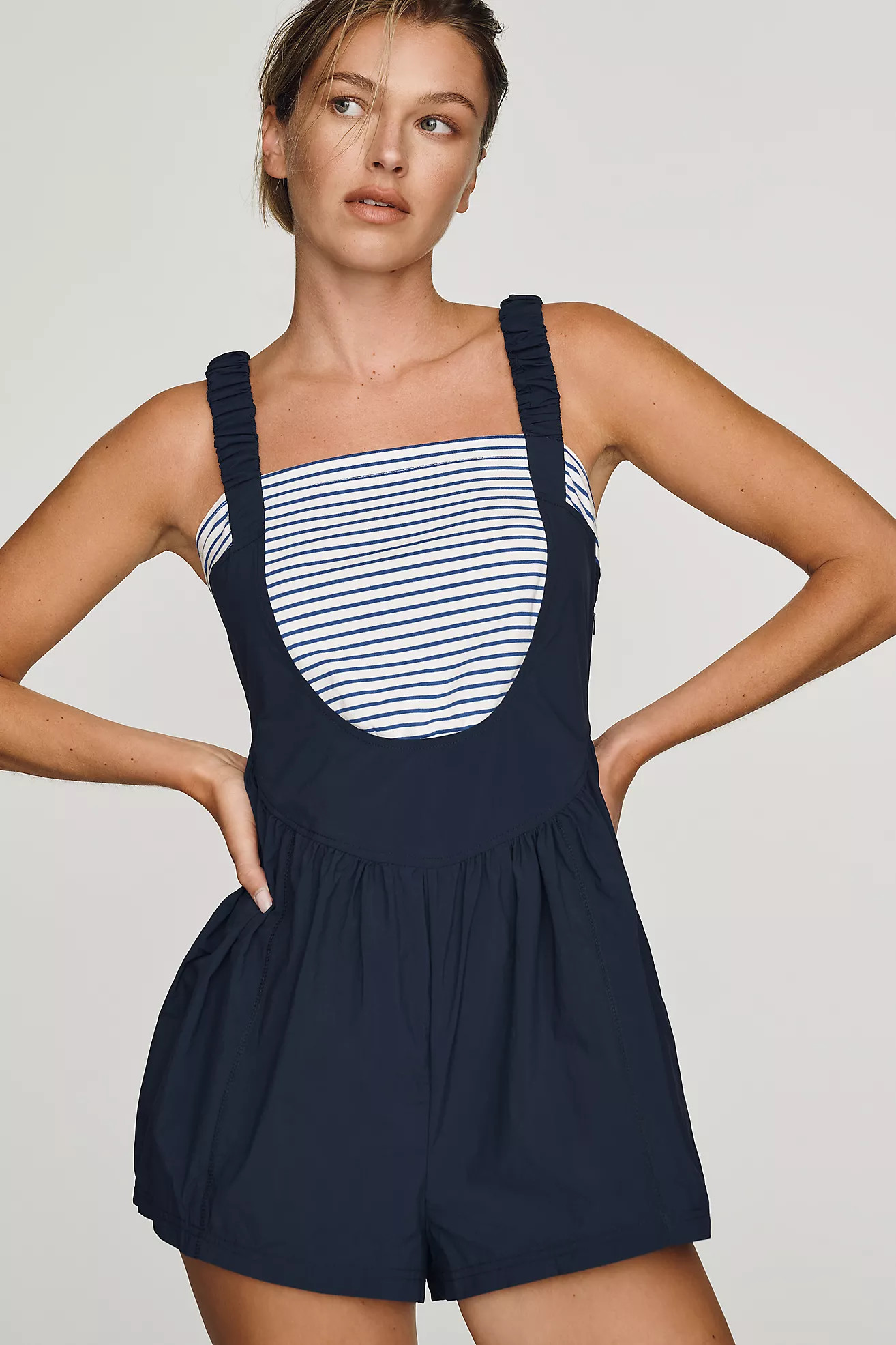 Daily Practice Twofer Romper | Anthropologie (US)