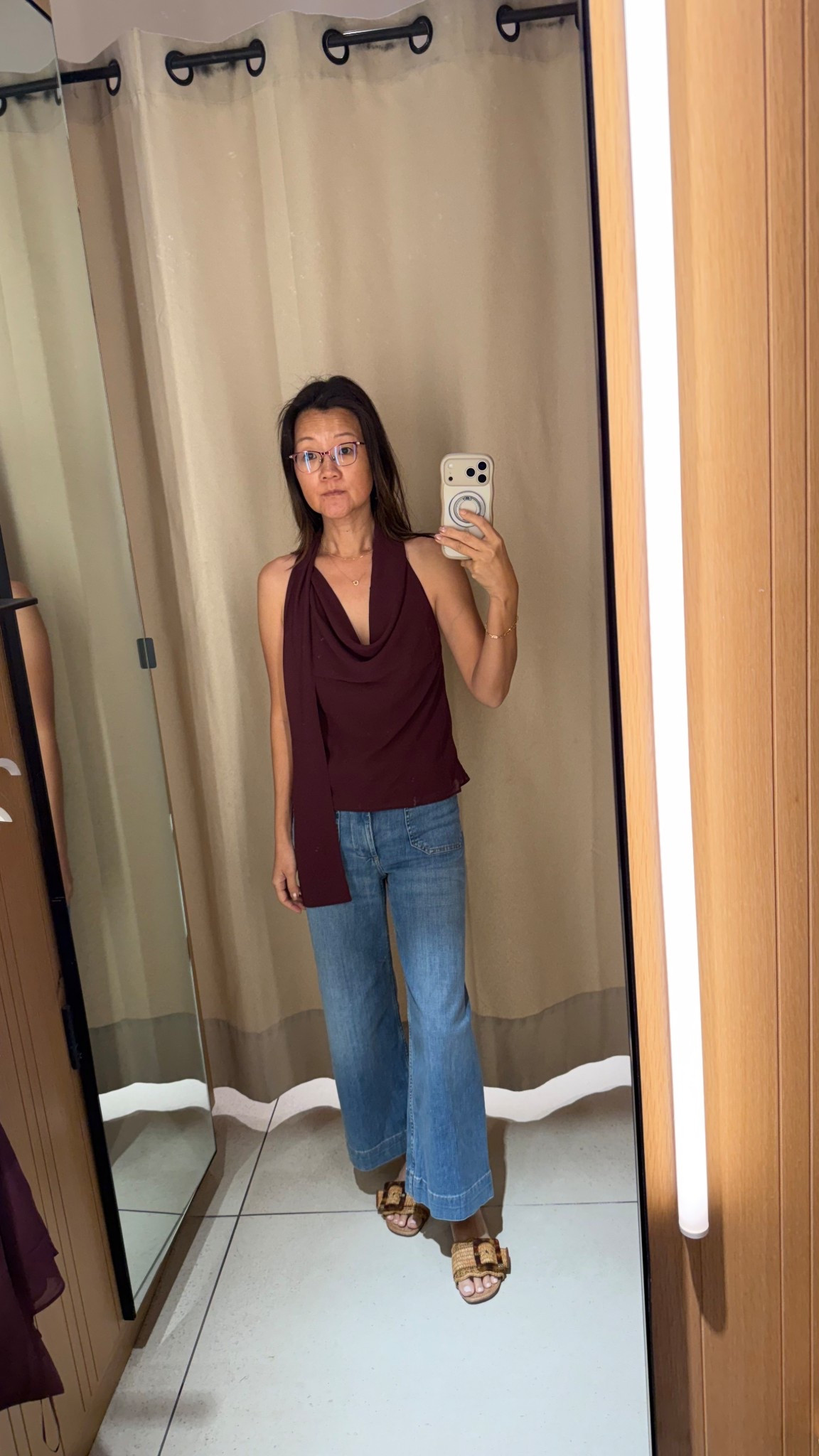 This top! Love how it effortlessly drapes. Sexy back as well 

#LTKootd #LTKSaleAlert #LTKWorkwear