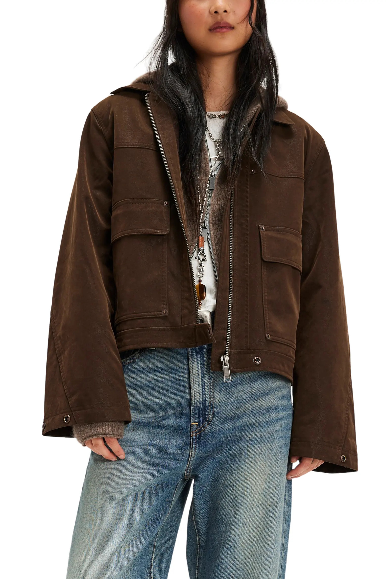 Free People We The Free Blair Faux Suede Jacket (Women) | Nordstrom | Nordstrom