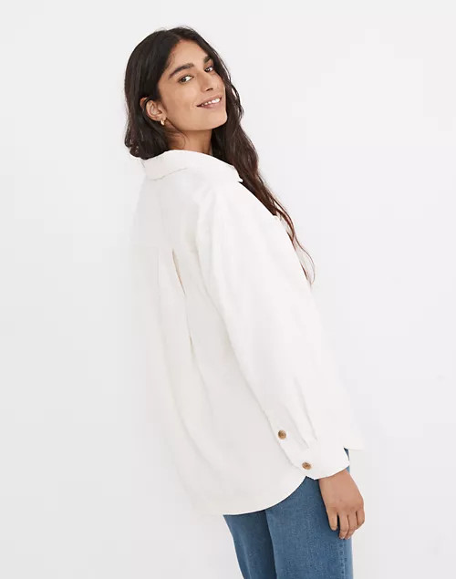 Corduroy Kentwood Oversized Shirt-Jacket | Madewell