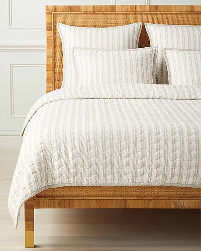 Oceana Linen Quilt | Gilt & Gilt City