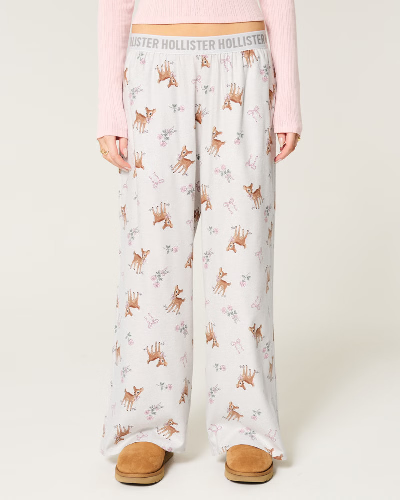 24/7 Baggy Flannel Pajama Pants | Hollister (US)