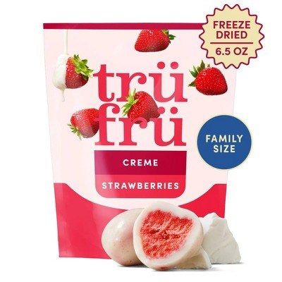 Tru Fru Freeze Dried Strawberries & Crème Chocolate - 6.5oz | Target