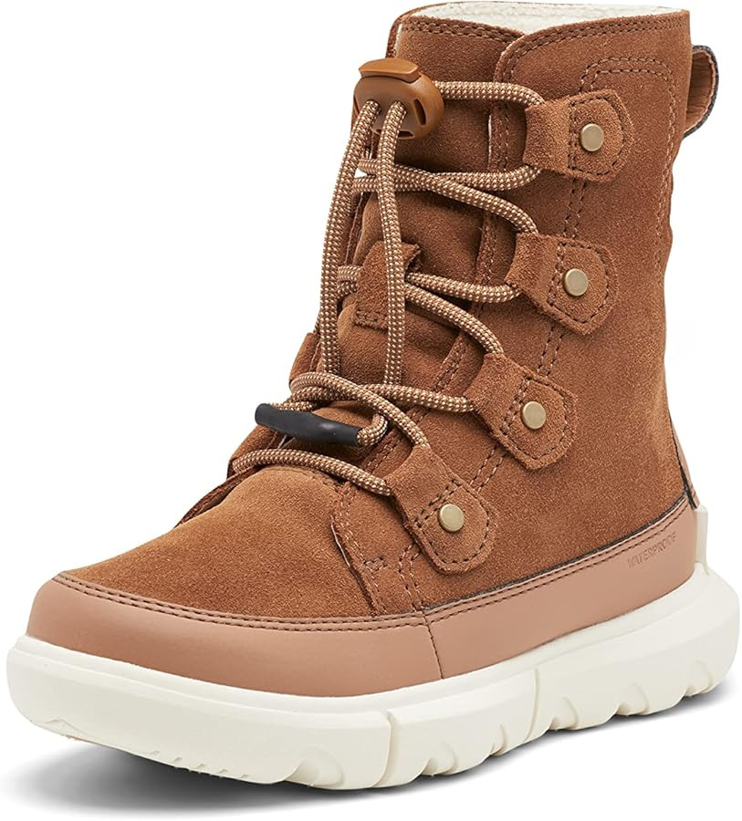 Sorel Youth Unisex Little Children's Explorer Lace Waterproof Boots | Amazon (US)