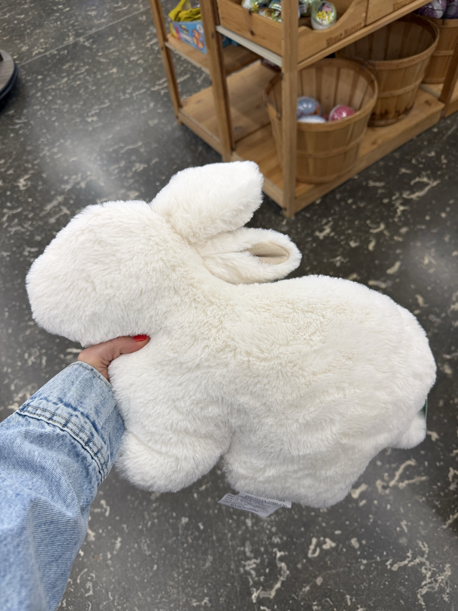 This little bunny pillow is SO cute for Spring and Easter 🐰🩷🐣 

#LTKHome #LTKSeasonal #LTKKids