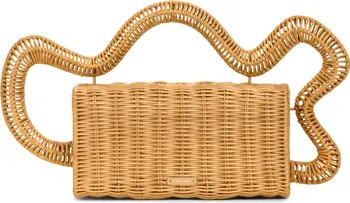 Elsa Rattan Clutch | Nordstrom