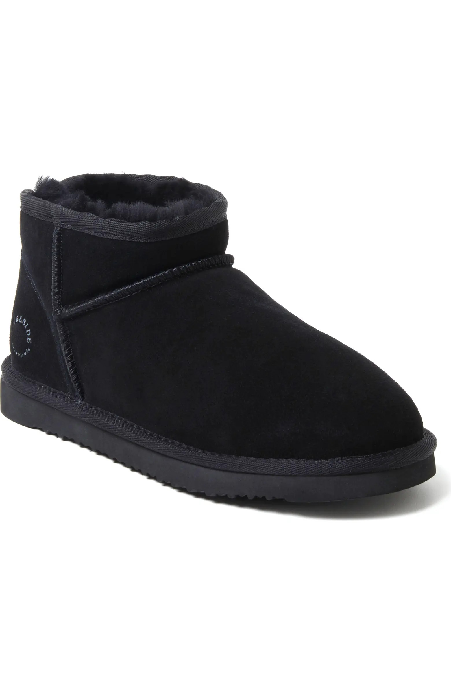 Fireside Riverland Genuine Shearling Micro Bootie (Women) | Nordstrom
