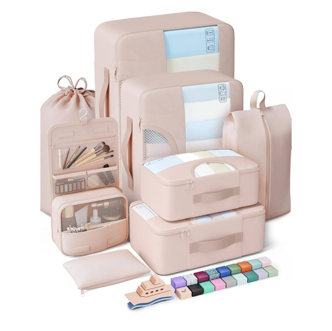 Packing cubes to organize luggage!

#LTKTravel #LTKHome #LTKFamily