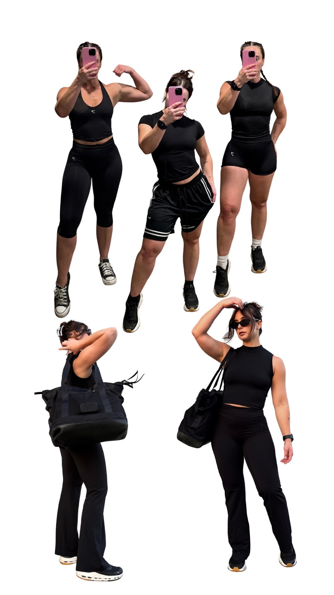 put me on your moodboard - all black gym fits

#LTKFindsUnder100 #LTKPetite #LTKActive