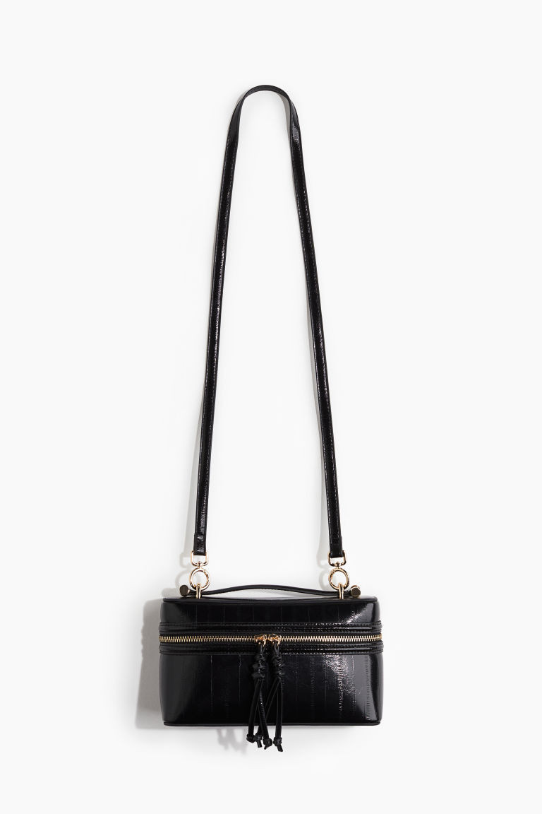 H & M - Knot-Detail Crossbody Bag - Black | H&M (US + CA)