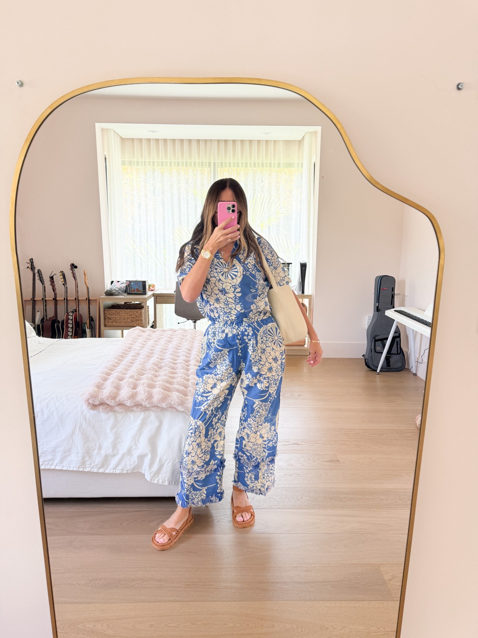 It’s the floral print for me! My bag is The Row but linking a great dupe  

#LTKootd #LTKmomlife #LTKOver40
