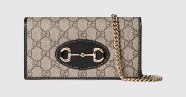 Gucci Horsebit 1955 wallet with chain | Gucci (US)