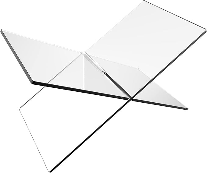Boloyo X-Model Acrylic Book Holder, Clear Display Easel Reading Holder for Open and Closed Books,... | Amazon (US)