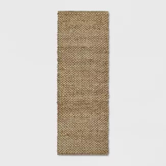 Woven Runner Rug Solid Neutral - Threshold™ | Target
