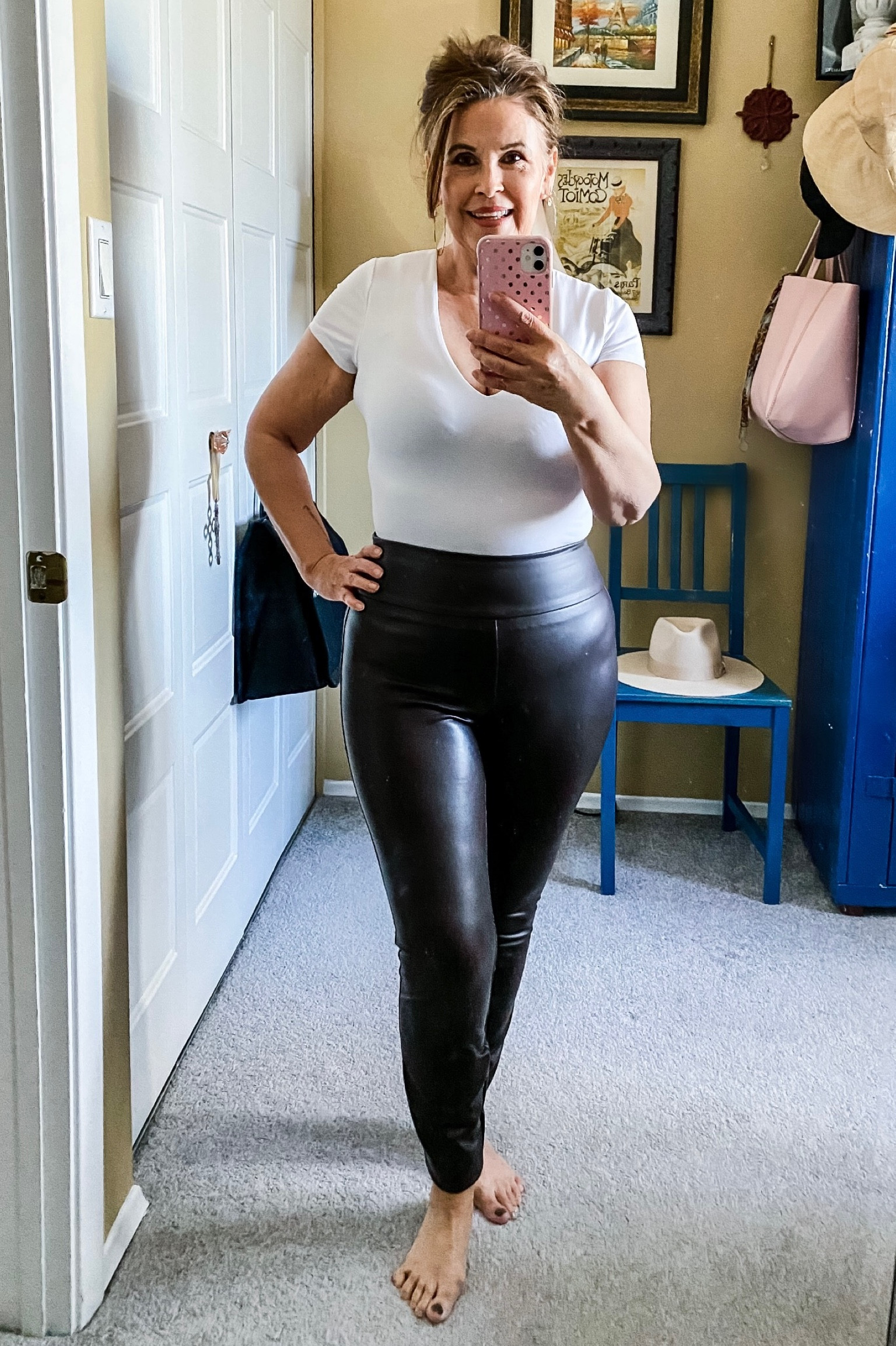 White V-Neck Bodysuit for the win!🌸 
Here’s a tip…you can wear the V-Neck to the back and it becomes a fabulous evening look!⭐️

#LTKunder50 #LTKFind #LTKstyletip