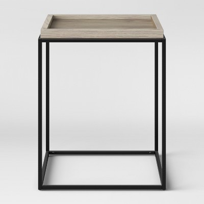 Bennington Mixed Material End Table - Threshold™ | Target