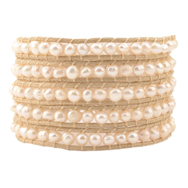 June Birthstone Five Wrap Bracelet | Victoria Emerson