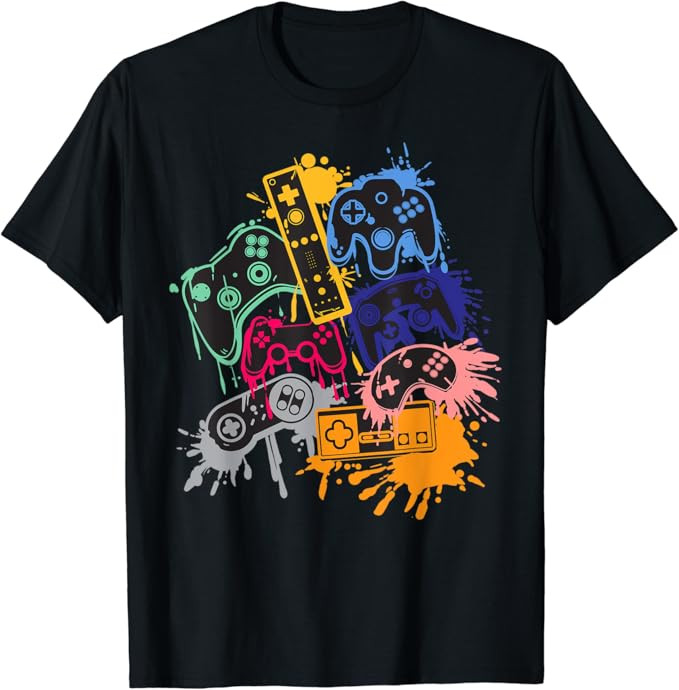Control all the Things Video Game Controller T-shirt | Amazon (US)