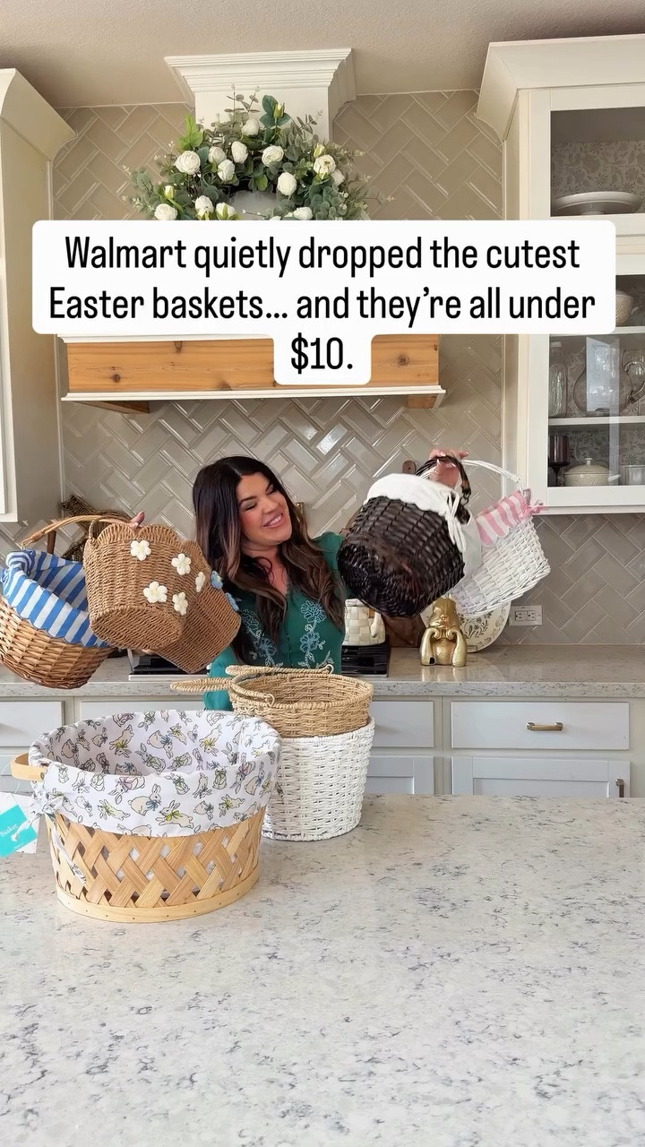 Comment Baskets for links! Walmart quietly dropped the CUTEST Easter baskets… and they’re all under $10 🐰

I wasn’t even planning on looking at Easter baskets yet but these stopped me in my tracks. The colors, the details, and the price?! So good.

If you’re putting together Easter baskets this year, these are the kind of finds that disappear fast once people spot them.