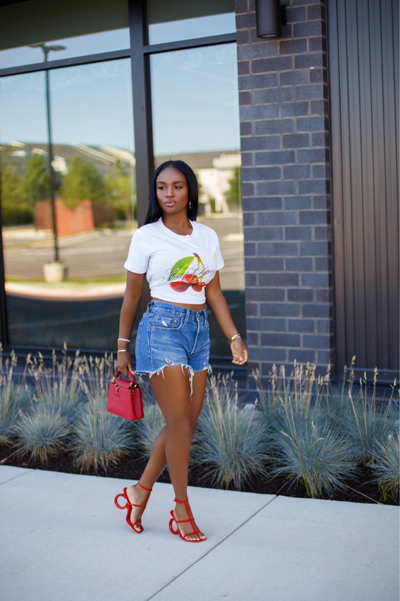 The Cherry On Top 🍒 
Happy Friday beauties… Outfit details linked in bio 