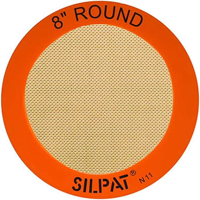 Silpat The Original Round Cake Liner Non-Stick Silicone Baking Mat, 8", AH197-01 | Amazon (US)