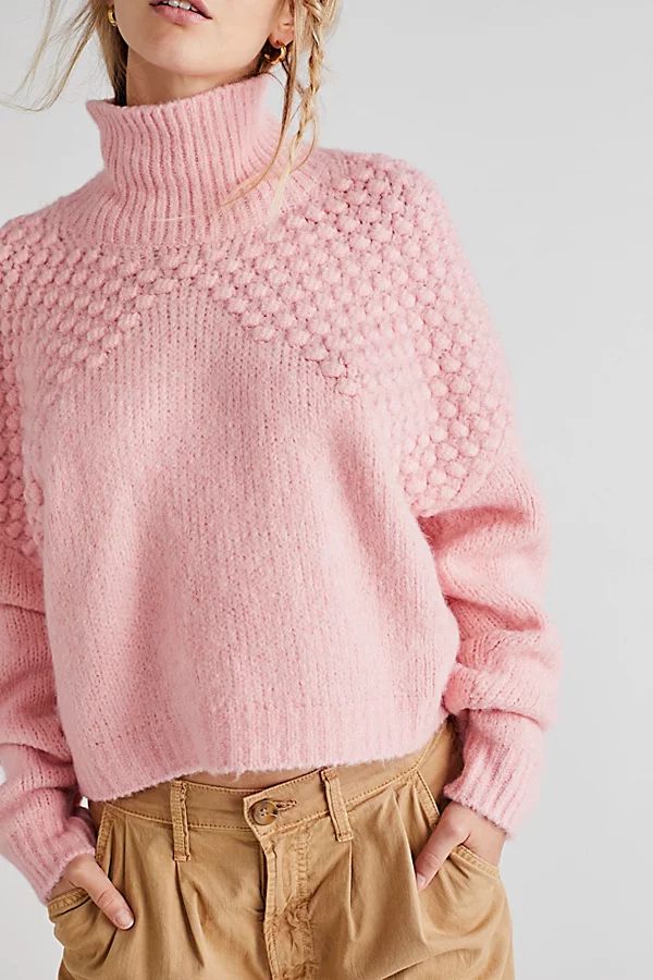 Bradley Pullover by Free People, Bubblegum, S | Free People (Global - UK&FR Excluded)