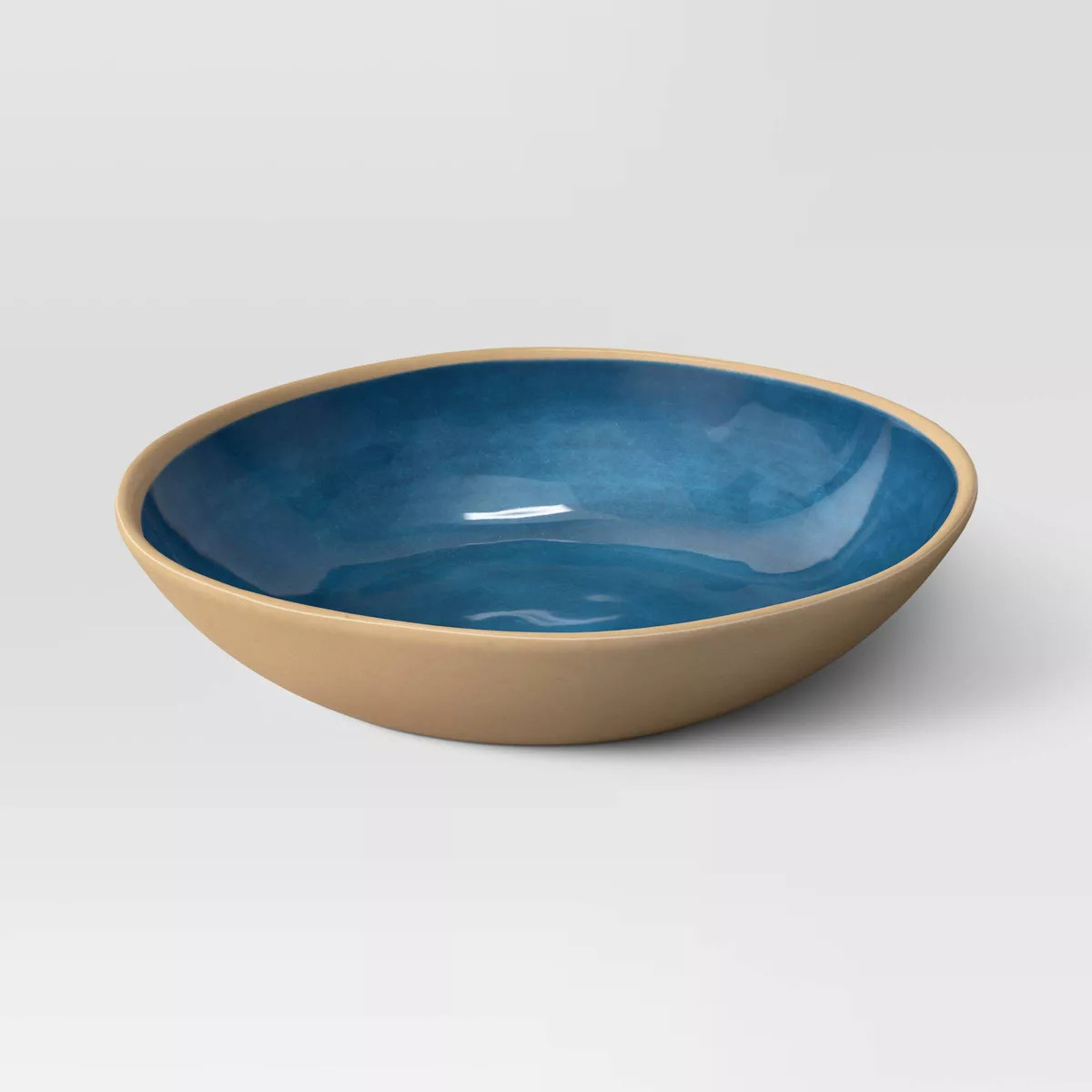 40 fl oz Melamine Dinner Bowl Blue - Threshold™ | Target