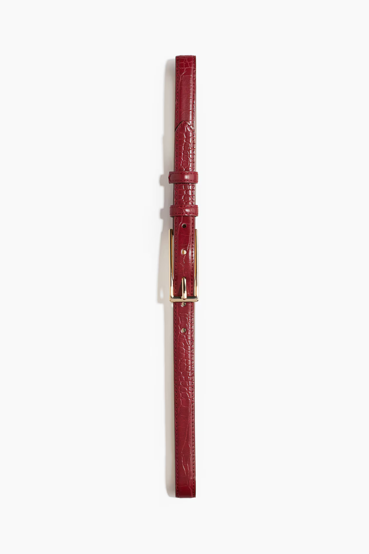 Belt - Dark red - Ladies | H&M GB | H&M (UK, MY, IN, SG, PH, TW, HK)