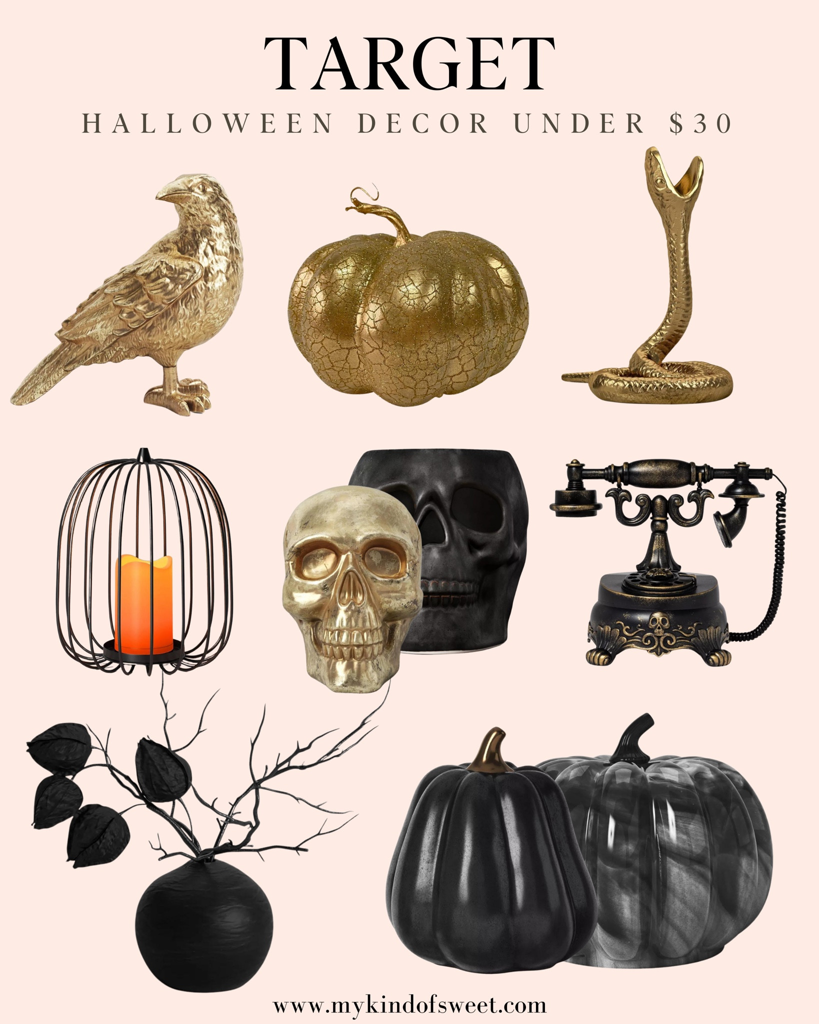 Spooky Halloween finds for under $30? Sign me up! Target always has affordable decor for every season. 

#LTKHome #LTKFindsUnder50 #LTKSeasonal