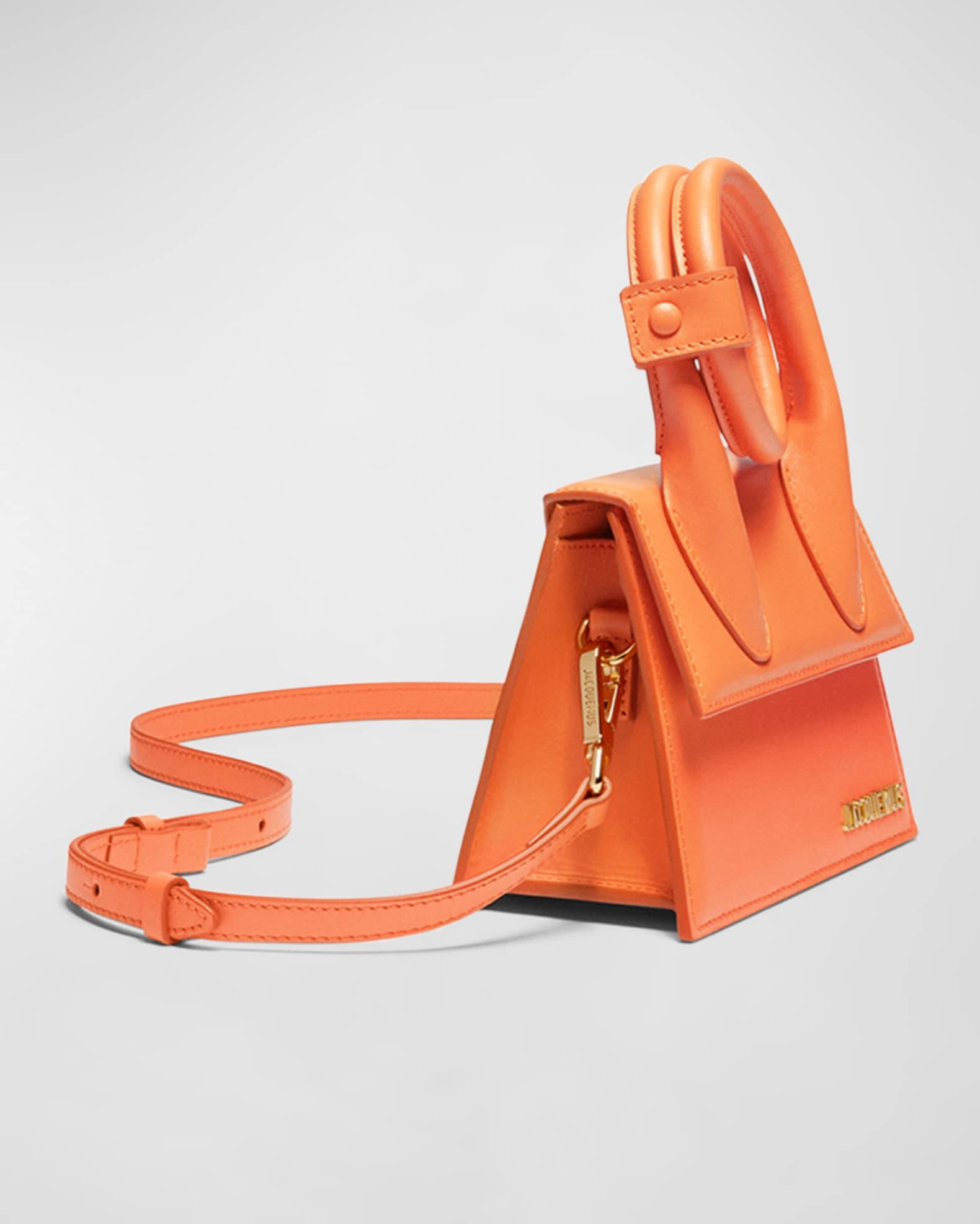 Le Chiquito Noeud Coil Top-Handle Bag | Neiman Marcus